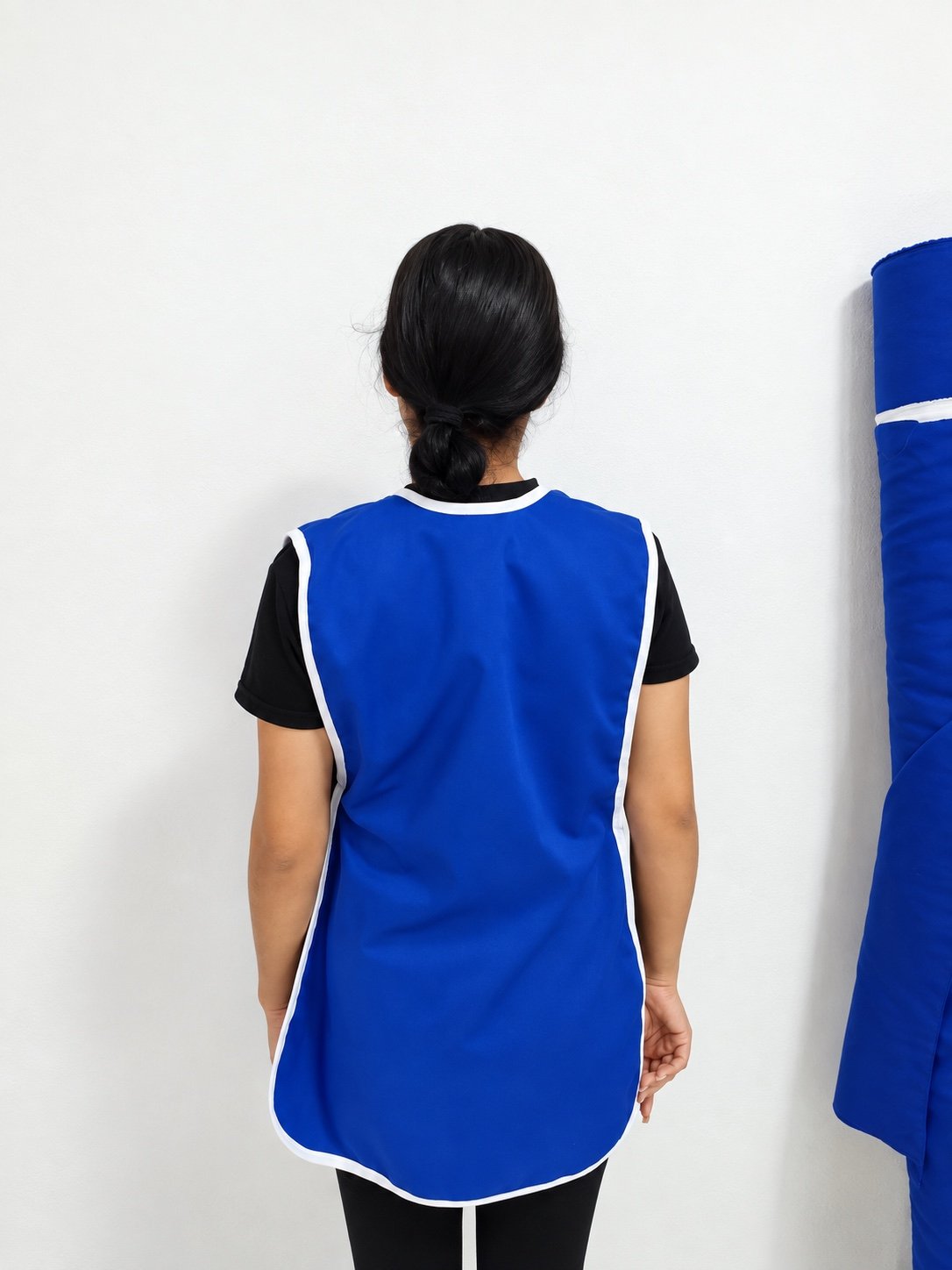 Casaca azul Aimee Workwear - vista frontal